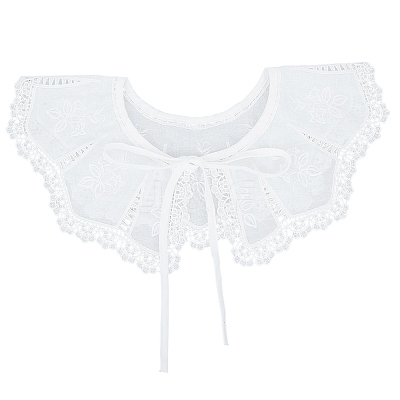 Polyester Embroidery Lace Collar AJEW-CY0002-85-1