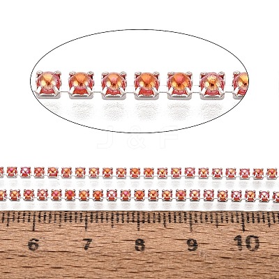 Iron & ABS Plastic Imitation Pearl Tennis Chains CH-Q006-01A-07-1