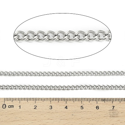 316L Surgical Stainless Steel Curb Chains CHS-H115-02C-P-1