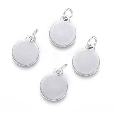 Non-Tarnish 304 Stainless Steel Charms EJEW-L238-02B-P-1