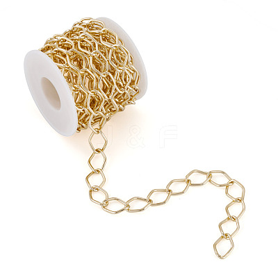 5M Oxidation Aluminum Twist Rhombus Link Chains CHA-TA0001-36-1