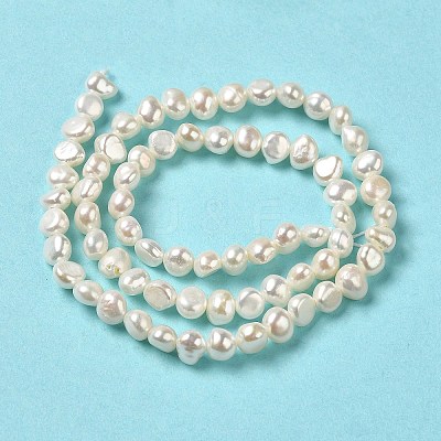 Natural Cultured Freshwater Pearl Beads Strands PEAR-E017-01-1