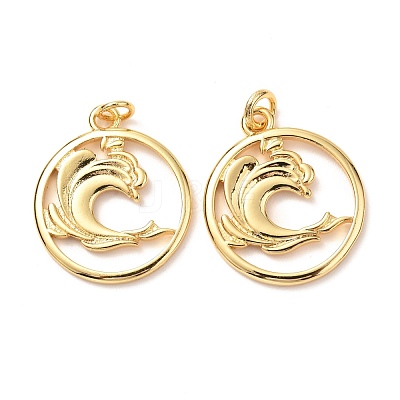 Brass Pendants KK-G399-13-1