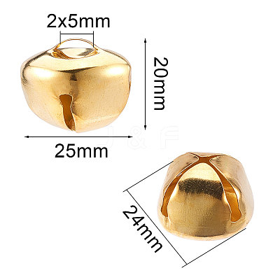 Iron Bell Pendants IFIN-CJ0001-03G-1