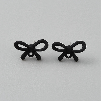 Alloy Stud Earrings Findings EJEW-WH20009-03B-1