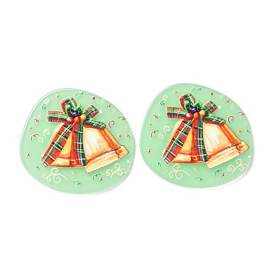 Christmas Theme 3D Printed Resin Pendants RESI-I036-03A-1