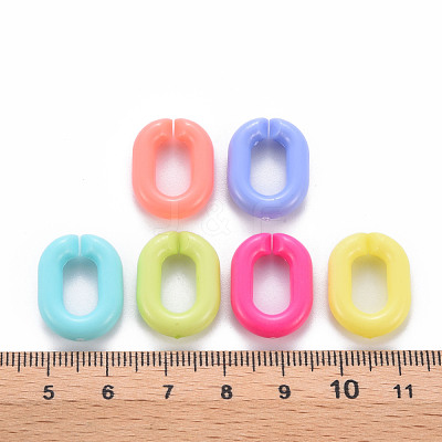 Opaque Acrylic Linking Rings SACR-T357-01A-1