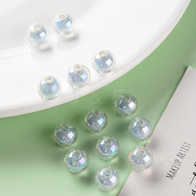 Transparent Acrylic Beads TACR-S152-15B-SS2113-1