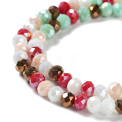 Glass Beads Strands EGLA-A034-M6mm-35-1