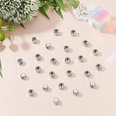 304 Stainless Steel Beads STAS-UN0008-36P-1