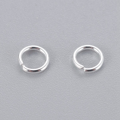 Tarnish Resistant 304 Stainless Steel Open Jump Rings STAS-E464-09K-S-1