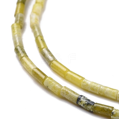 Natural Chinese Southern Jade Beads Strands G-M389-15-1