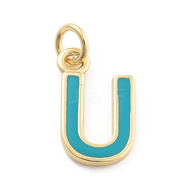 Rack Plating Brass Pendants KK-C065-03U-G-1