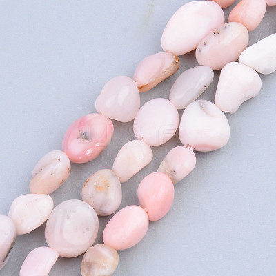 Natural Pink Opal Beads Strands G-S359-169-1