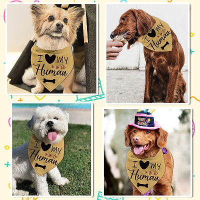 Cotton Dog's Kerchief AJEW-WH0503-084-1