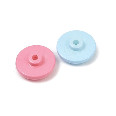 Opaque Acrylic Beads OACR-H058-17-1