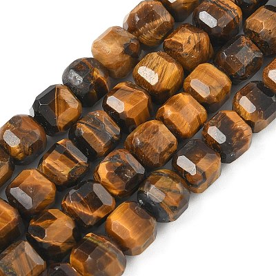 Natural Tiger Eye Beads Strands G-C267-A12-1