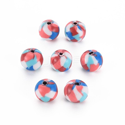 Handmade Polymer Clay Beads CLAY-N008-054A-11-1