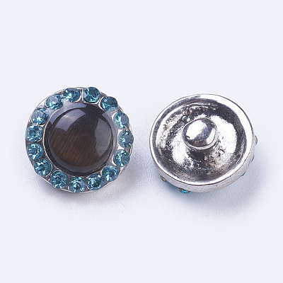 Mixed Styles Zinc Alloy Jewelry Snap Buttons SNAP-O023-M-NR-1