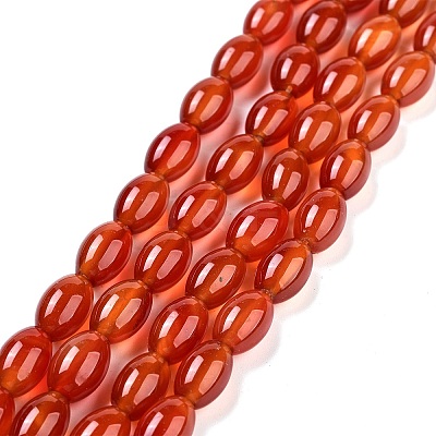 Natural Carnelian Beads Strands G080-1
