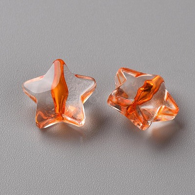 Transparent Acrylic Beads TACR-S154-22A-1
