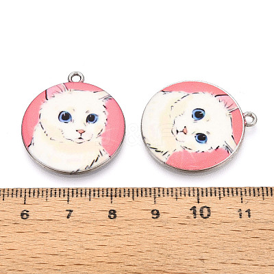 Printed Alloy Pendants ENAM-P246-03P-04-1