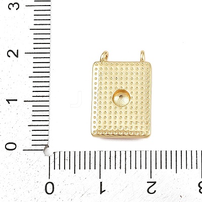Brass Enamel Pendants KK-L251-01G-D01-1