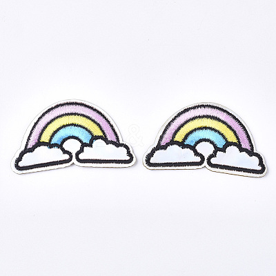 Computerized Embroidery Cloth Iron On Patches FIND-T030-068-1