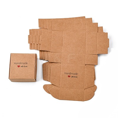 Kraft Paper Gift Box CON-L014-E02-1