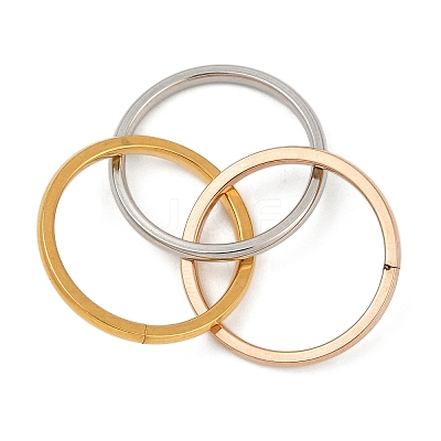 201 Stainless Steel Trinity Interlocking Ring Finger Rings FS-WG6776A-01-1