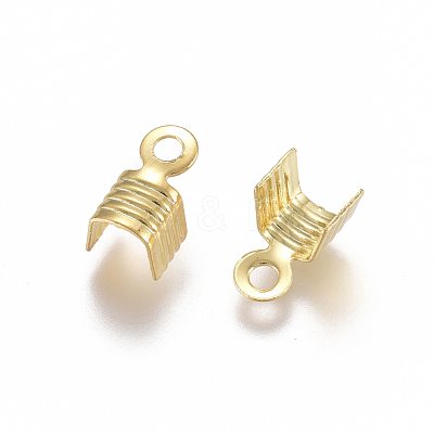 304 Stainless Steel Folding Crimp Ends STAS-L234-157G-1