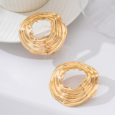 Alloy Stud Earrings for Women WG38F96-01-1