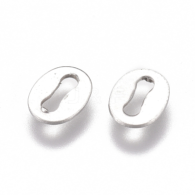 Tarnish Resistant 304 Stainless Steel Slice Chain Tabs STAS-L234-166A-1