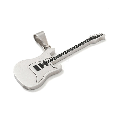 304 Stainless Steel Big Pendants STAS-C102-10P-1