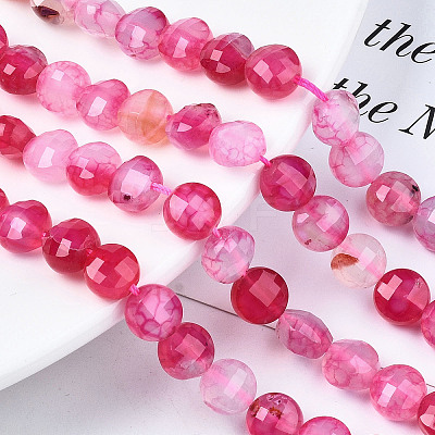 Natural Agate Beads Strands X-G-N326-100A-03-1