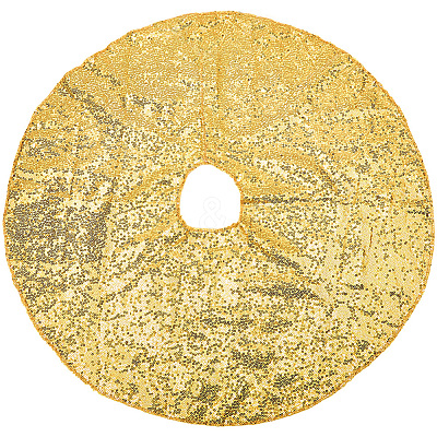 Polyester Christmas Tree Skirt DIY-WH20032-86A-1