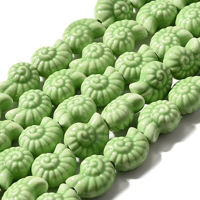 Handmade Porcelain Beads Strands PORC-I028-02C-1