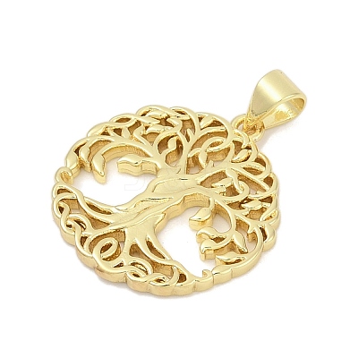 Brass Pendants KK-D317-114G-1