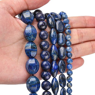 Natural Lapis Lazuli Beads G-K311-14B-1