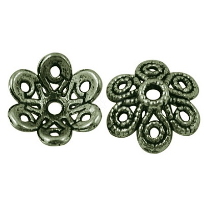Tibetan Style Alloy Fancy Bead Caps LS-TIBEB-LF10883YKG-AB-FF-1