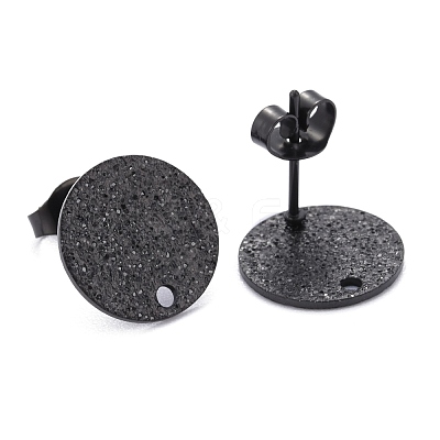 304 Stainless Steel Stud Earring Findings STAS-Z021-C-01EB-1