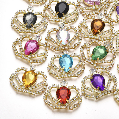 Brass Cabochons KK-T043-02G-1