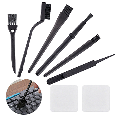 Computer Keyboard Cleaning Brush Kits AJEW-GL0001-37-1