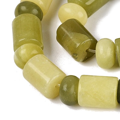 Natural Xiuyan Jade Beads Strands G-Q616-09E-01-1