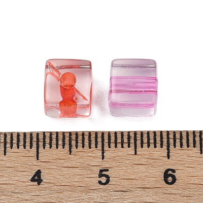 Transparent Acrylic Beads OACR-C022-01-1