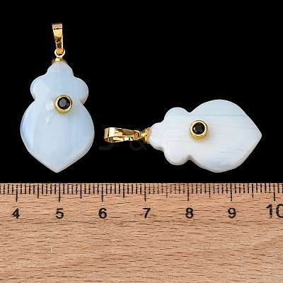 Opalite Pendants G-P628-05G-06-1