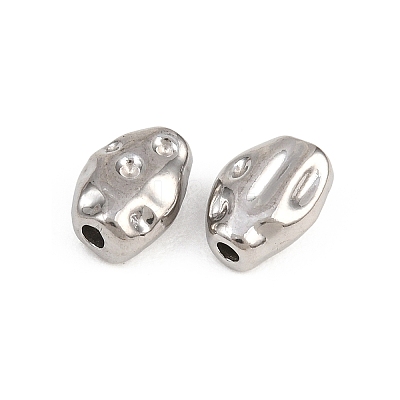 Irregular 304 Stainless Steel Beads STAS-D394-03I-P-1