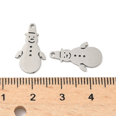 Christmas 201 Stainless Steel Pendants STAS-P428-01B-P-1