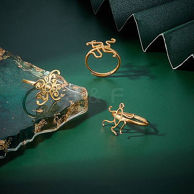 Open Adjustable Rings Base KK-PH0004-67-1