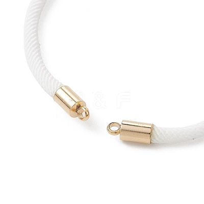 3MM Round Nylon Twisted Cord Slider Bracelet Making AJEW-JB01467-01-1